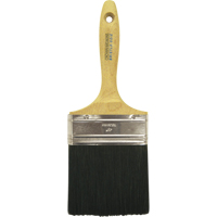 Pinceau &agrave; soies droites, Soies, Manche Bois, Largeur de 4" Rock Safety Industrial Ltd