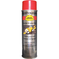 2300 System Inverted Striping Paint, Red, 18 oz., Aerosol Can Rock Safety Industrial Ltd