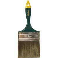 Premier Series Paint Brush, Polyester, Plastic Handle, 4" Width Rock Safety Industrial Ltd