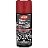 Farm & Implement Spray Paint, International Harvester Red, High-Gloss, 340 g, Aerosol Can Rock Safety Industrial Ltd