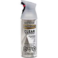 Universal Durable Top Coat, 312 g, Aerosol Can, Frosted Pearl Rock Safety Industrial Ltd