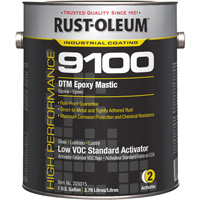 9100 System DTM Epoxy Mastic Standard 250 VOC Activator, Gallon Rock Safety Industrial Ltd