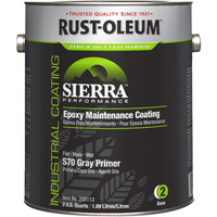 Appr&ecirc;t acrylique &eacute;poxydique &agrave; base d'eau Sierra Performance S70/S71, Gallon, Gris Rock Safety Industrial Ltd