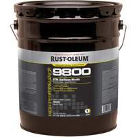 Syst&egrave;me de mastic &agrave; lur&eacute;thane 9800 DTM, 5 gal., Blanc, Tr&egrave;s brillant Rock Safety Industrial Ltd