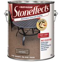 Stoneffects Decorative Concrete Coating, 3.78 L, Textured, Beige Rock Safety Industrial Ltd