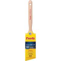 Pinceau Clearcut Glide, Poly/nylon, Manche Bois, Largeur de 2" Rock Safety Industrial Ltd