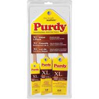 XL Paint Brush Multi-Pack, Poly/Nylon, Wood Handle Rock Safety Industrial Ltd
