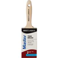 Pinceau pour garnitures Master, Poly/nylon, Manche Bois, Largeur de 2-1/2" Rock Safety Industrial Ltd