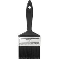Pinceau &eacute;conomique, Polyol&eacute;fine, Manche Plastique, Largeur de 3" Rock Safety Industrial Ltd