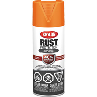 Peinture &agrave; &eacute;mail Rust Protector, Orange, Brillant, 12 oz, Canette a&eacute;rosol Rock Safety Industrial Ltd