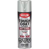 Peinture Tough Coat avec technologie Rust Barrier, Aluminium, M&eacute;tallique, 425 g, Canette a&eacute;rosol Rock Safety Industrial Ltd
