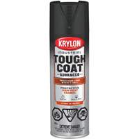 Peinture industrielle &agrave; chaleur &eacute;lev&eacute;e Tough Coat Advanced, Noir haute temp&eacute;rature, Plat, 425 g, Canette a&eacute;rosol Rock Safety Industrial Ltd