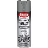 Tough Coat&reg; Advanced Paint with Rust Barrier Technology, Grey Primer, Ultra-Flat, 425 g, Aerosol Can Rock Safety Industrial Ltd