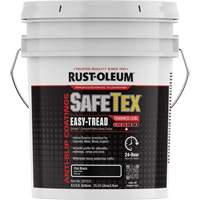 SafeTex&reg; Easy-Tread Acrylic Coating, 4 gal., Water-Based, Flat/Textured, Black Rock Safety Industrial Ltd