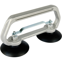 Appareils &agrave; ventouses - Ventouse double industrielle, 50 lb Capacit&eacute;, 4", Barre &agrave; tirer, 10" Longueur de la manche Rock Safety Industrial Ltd