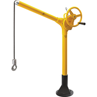 Tall Industrial Lifting Device with Bolt-Down Base, 500 lbs. (0.25 tons) Capacity Rock Safety Industrial Ltd