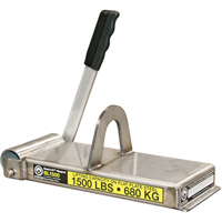 &eacute;lectro-aimants de levage de base, Capacit&eacute; de retenue 1500 lb (0,75 tonne), 14-1/2" lo x 5-5/8" la x 5-1/2" h Rock Safety Industrial Ltd