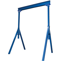 Lift Mate Workstation Gantries, 10' L, 1000 lbs. (0.5 tons) Capacity Rock Safety Industrial Ltd