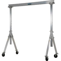 Adjustable Aluminum Gantry Crane, 10' L, 2000 lbs. (1 tons) Capacity Rock Safety Industrial Ltd