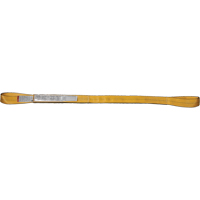 Nylon Slings, Double Ply, Double Eye, Type 3, 2" W x 3' L, 6200 lbs. Vertical Load Limit Rock Safety Industrial Ltd