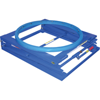 Support de palette ajustable, 42-1/4" lo x 40" la, Capacit&eacute; 4000 lb Rock Safety Industrial Ltd