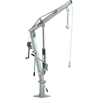 Winch Operated Truck Jib Crane, 500 lbs. (0.25 tons) Capacity, 99" Max. Clearance Rock Safety Industrial Ltd