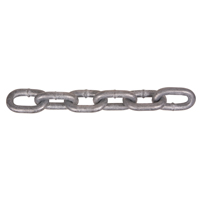Hot-Dipped Galvanized Chains, Carbon Steel, 1/2" x 200' (60.96 m) L, Grade 40, 9200 lbs. (4.6 tons) Load Capacity Rock Safety Industrial Ltd