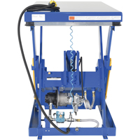 Hydraulic Scissor Lift Table, Steel, 60" L x 30" W, 3000 lbs. Cap. Rock Safety Industrial Ltd