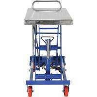 Pneumatic Hydraulic Scissor Lift Table, Steel, 32-1/2" L x 19-3/4" W, 1000 lbs. Cap. Rock Safety Industrial Ltd