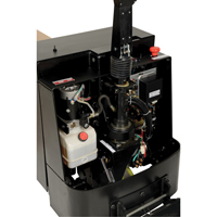 Transpalette &eacute;lectrique motoris&eacute; a/plateforme &agrave; conducteur debout, Capacit&eacute; 4500 lb, 96" lo x 30" la Rock Safety Industrial Ltd