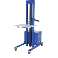 Gerbeur &agrave; levage rapide, M&eacute;canisme &eacute;lectrique, Capacit&eacute; de 400 lb, Levage max de 57" Rock Safety Industrial Ltd