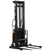 Fork Lift Stacker, Electric Operated, 2000 lbs. Capacity, 150" Max Lift Rock Safety Industrial Ltd