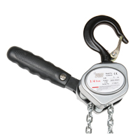 Mini palan &agrave; levier, Lev&eacute;e 5', Cabacit&eacute; 500 lb (0,25 tonne), Chaîne en Zingu&eacute; Rock Safety Industrial Ltd