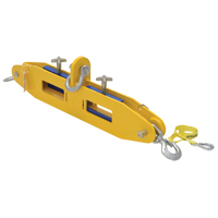 Poutre de levage pour chariot &eacute;l&eacute;vateur, Ouverture des fourches 7" x 2-1/2" Rock Safety Industrial Ltd