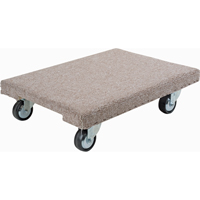 Wood Dollies - Medium-Duty, Polyolefin Wheels, 900 lbs. Capacity, 18" W x 24" D x 7" H Rock Safety Industrial Ltd