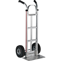 Knocked Down Hand Truck, Dual Handle, Aluminum, 48" Height, 500 lbs. Capacity Rock Safety Industrial Ltd