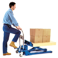 Table &eacute;l&eacute;vatrice surbaiss&eacute;e &agrave; ciseaux Dandy Lift, 37-1/10" lo x 19-7/10" la, Acier, Capacit&eacute; 1100 lb Rock Safety Industrial Ltd