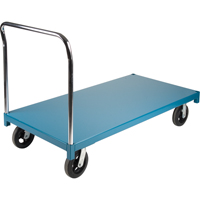Heavy-Duty Platform Truck, 60" L x 30" W, 2000 lbs. Capacity, Rubber Casters Rock Safety Industrial Ltd