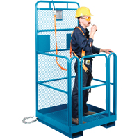High Work Maintenance Platform, 36" W x 36" D x 72" H, 1000 lbs. Capacity, Steel Rock Safety Industrial Ltd