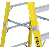 Industrial Heavy-Duty Stepladders (6400 Series), 4', Fibreglass, 300 lbs. Capacity, Type 1A Rock Safety Industrial Ltd