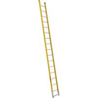 Single Section Straight Ladder - 6100 Series, 16', Fibreglass, 375 lbs., CSA Grade 1AA Rock Safety Industrial Ltd