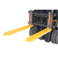 Rallonges de fourche, 48" l x 8-3/8" la, Pour des largeurs de fourches 6" Rock Safety Industrial Ltd