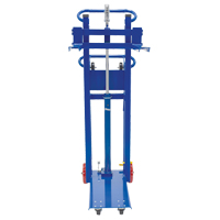 Empileur &agrave; plateforme, M&eacute;canisme Pompe au pied, Capacit&eacute; de 750 lb, Levage max de 52" Rock Safety Industrial Ltd