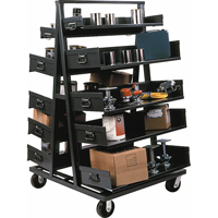 Adjust-A-Tray Trucks, 30" x 38" x 64", 2500 lbs. Capacity Rock Safety Industrial Ltd