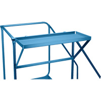 &eacute;chelles roulantes pour l'entretien et les m&eacute;caniciens, Acier, 4 Marches, Hauteur de la plateforme 38" Rock Safety Industrial Ltd