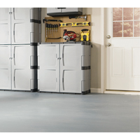 Heavy-Duty Cabinet, Plastic, 37" H x 36" W x 18" D, Mica and Charcoal Rock Safety Industrial Ltd