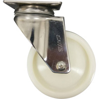 Roulette, Pivotant, 4" (101,6 mm), Nylon, 200 lb (91 kg) Rock Safety Industrial Ltd