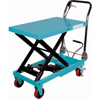 Heavy-Duty Hydraulic Scissor Lift Table, 32" L x 19-3/4" W, Steel, 660 lbs. Capacity Rock Safety Industrial Ltd