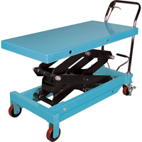 Heavy-Duty Hydraulic Scissor Lift Table, 48" L x 24" W, Steel, 1545 lbs. Capacity Rock Safety Industrial Ltd