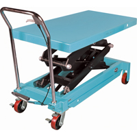 Heavy-Duty Hydraulic Scissor Lift Table, 48" L x 24" W, Steel, 1545 lbs. Capacity Rock Safety Industrial Ltd